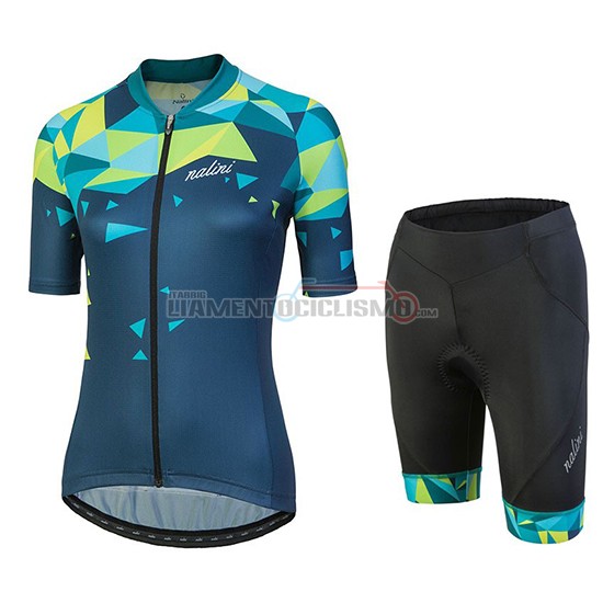 Abbigliamento Ciclismo Donne Nalini Chic Manica Corta 2018 Verde