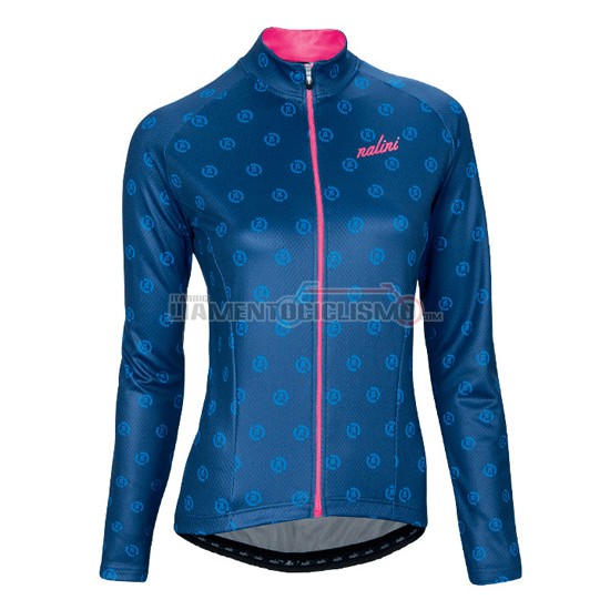 Donne Abbigliamento Ciclismo Nalini ML 2016 rosa e blu