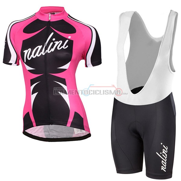 Donne Abbigliamento Ciclismo Nalini Verona 2017 rosso e nero