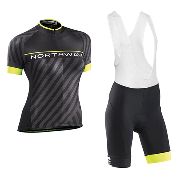 Abbigliamento Ciclismo Donne Northwave 2017 Nero e Giallo