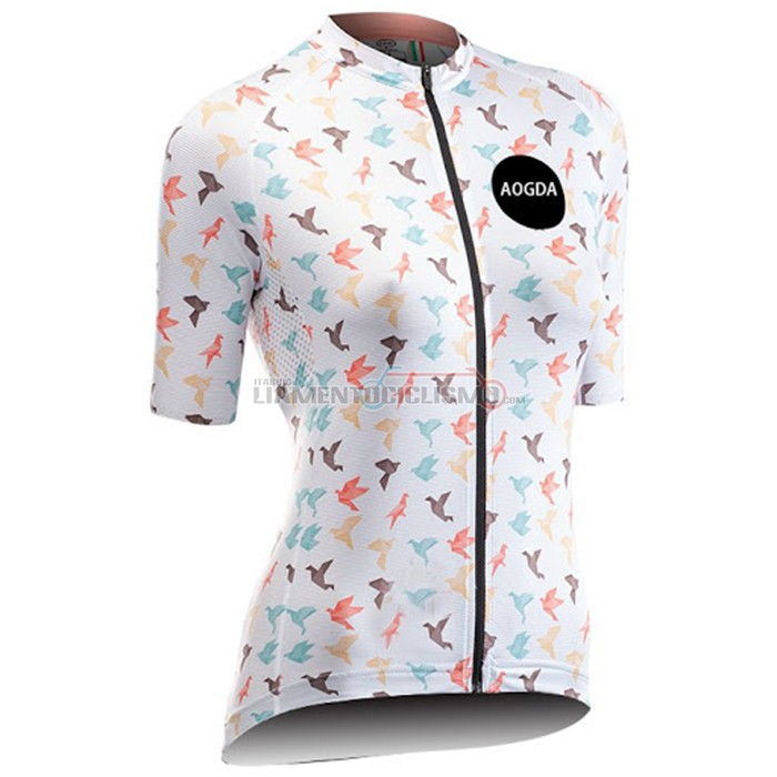 Abbigliamento Ciclismo Donne Northwave Manica Corta 2020 Bianco