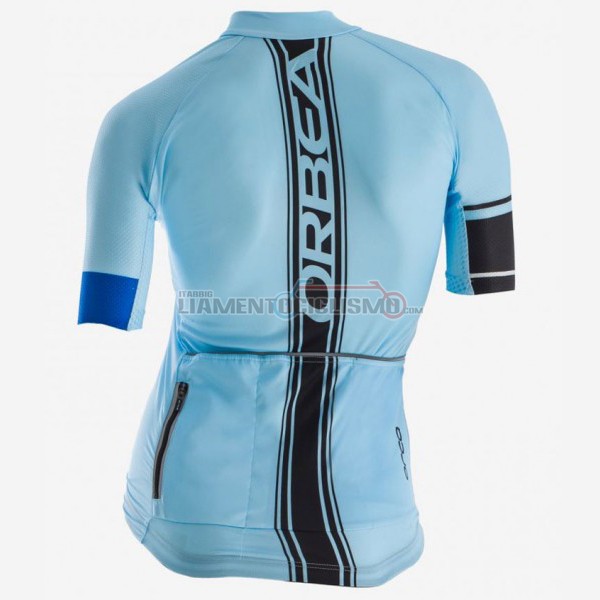 2017 Abbigliamento Ciclismo Donne Orbea Manica Corta Blu