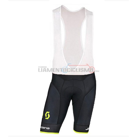 Abbigliamento Ciclismo Mitchelton Scott Manica Corta 2018 Nero