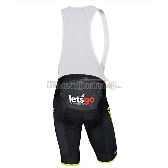 Abbigliamento Ciclismo Mitchelton Scott Manica Corta 2018 Nero
