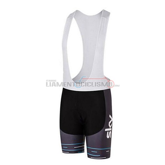 Abbigliamento Ciclismo Sky Manica Corta 2018 Campione Colombia