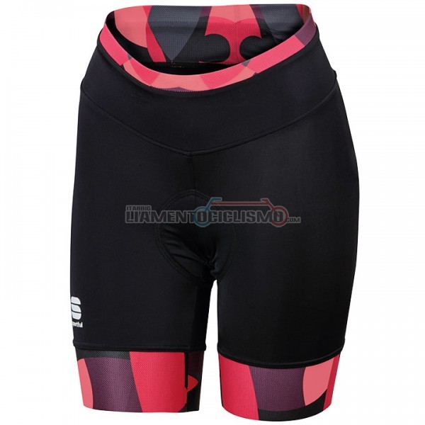 2017 Abbigliamento Ciclismo Sportful Primavera Manica Corta Nero e Rosso
