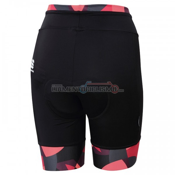 2017 Abbigliamento Ciclismo Sportful Primavera Manica Corta Nero e Rosso