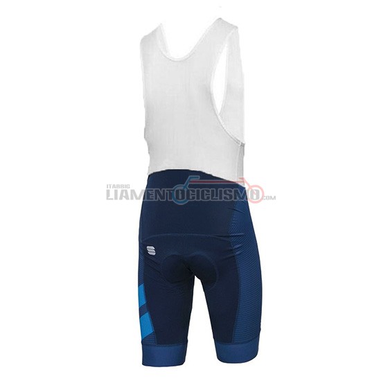 Abbigliamento Ciclismo Sportful Manica Corta 2018 Spento Blu
