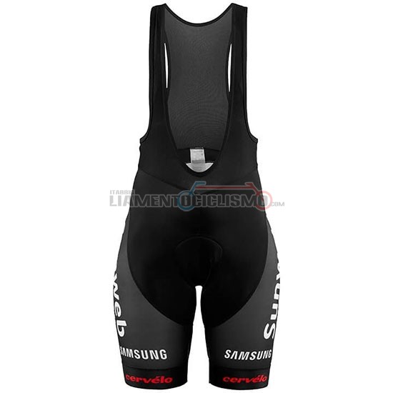 Abbigliamento Ciclismo Donne Sunweb Manica Corta 2019 Arancione Bianco