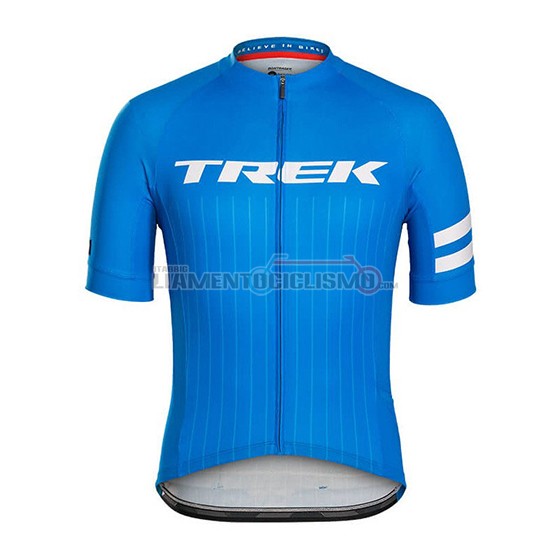 Abbigliamento Ciclismo Trek Bontrager Manica Corta 2018 Blu