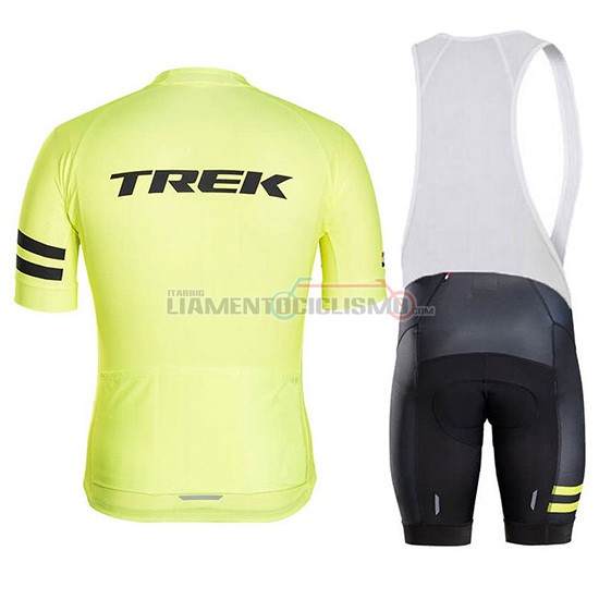 Abbigliamento Ciclismo Trek Manica Corta 2018 Chiaro Giallo