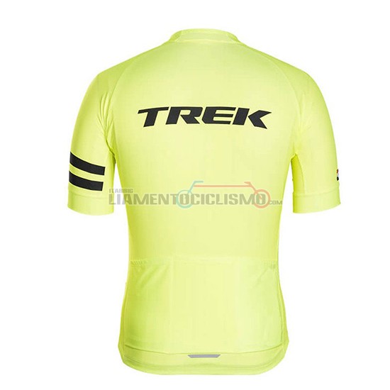 Abbigliamento Ciclismo Trek Manica Corta 2018 Chiaro Giallo