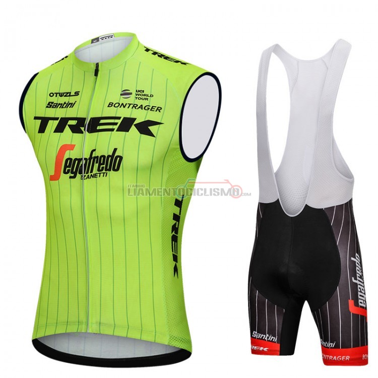 Gilet Antivento Trek Segafredo 2018 Verde