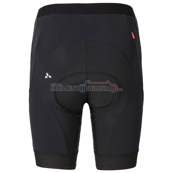 2017 Abbigliamento Ciclismo Donne Vaude Manica Corta Bianco e Nero