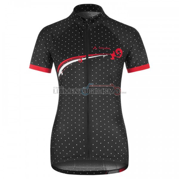 2017 Abbigliamento Ciclismo Donne Vaude Manica Corta Nero