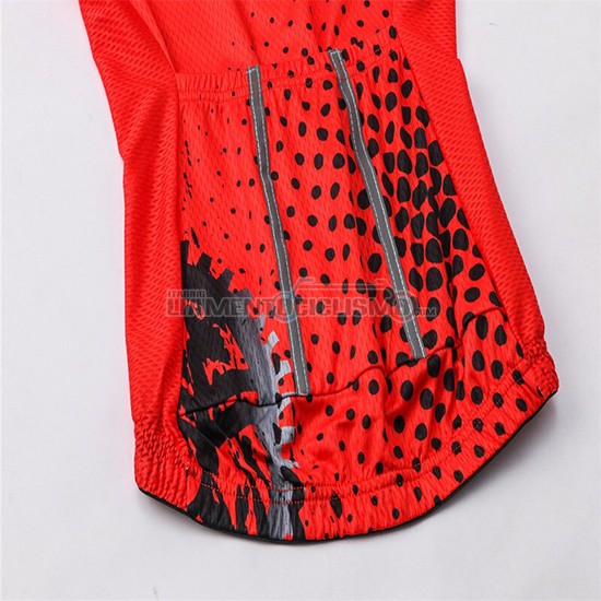 Abbigliamento Ciclismo Donne Weimostar Manica Corta 2019 Rosso