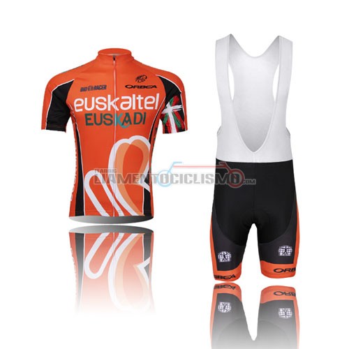 Abbigliamento Ciclismo Euskaltel Euskadi 2013 arancione