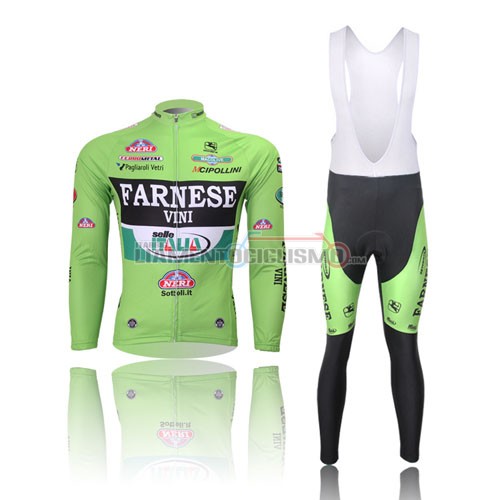 Abbigliamento Ciclismo Farnese ML 2013 verde