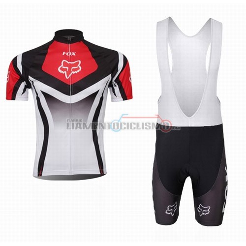 Abbigliamento Ciclismo Fox 2014 rosso e nero