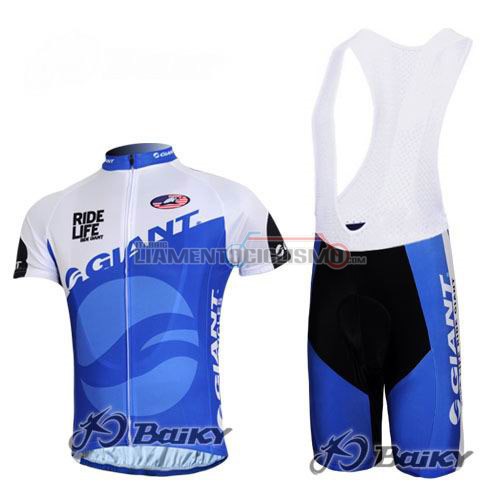 Abbigliamento Ciclismo Giant 2011 bianco e blu