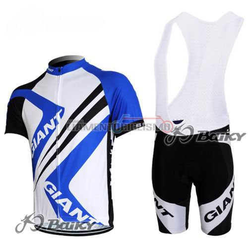 Abbigliamento Ciclismo Giant 2012 bianco e blu