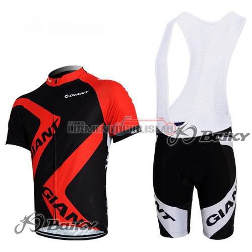 Abbigliamento Ciclismo Giant 2012 rosso e nero