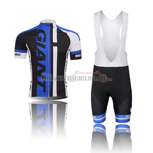 Abbigliamento Ciclismo Giant 2014 blu e nero