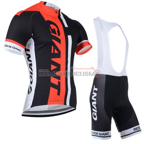 Abbigliamento Ciclismo Giant 2014 nero e rosso