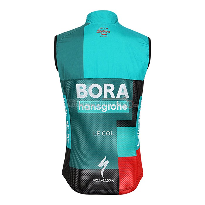 Gilet Antivento Bora-Hansgrone Manica Corta 2022 Verde