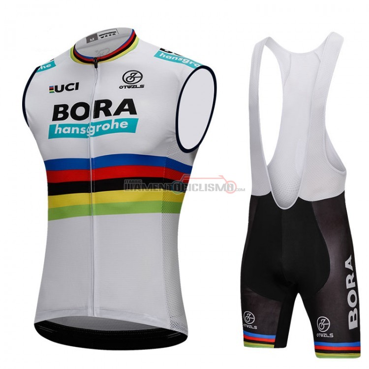 Gilet Antivento Bora 2018 Bianco