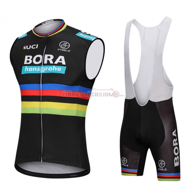 Gilet Antivento Bora 2018 Nero