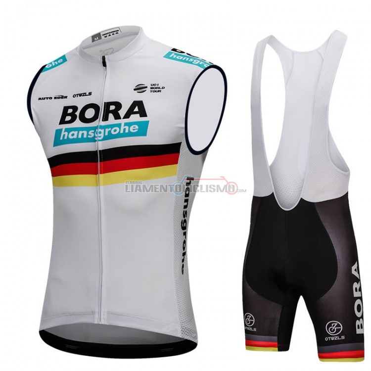 Gilet Antivento Bora Belgio 2018 Bianco