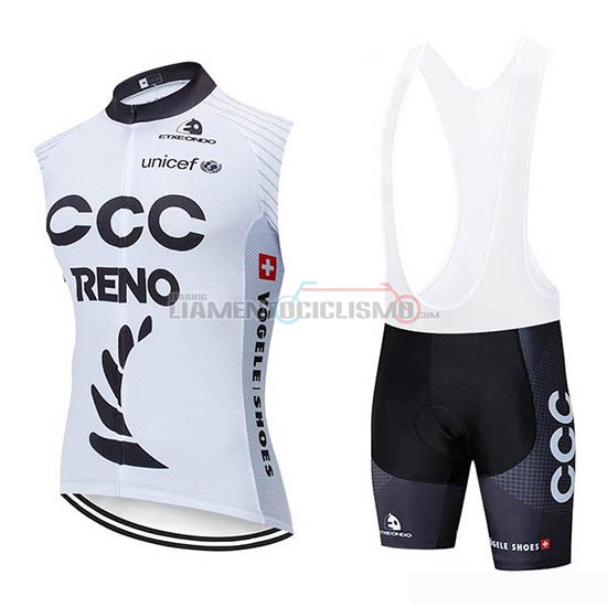 Gilet Antivento CCC 2019 Nero Bianco