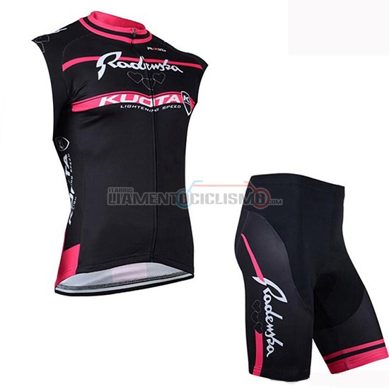 Gilet Antivento Kuota 2019 Nero Rosa