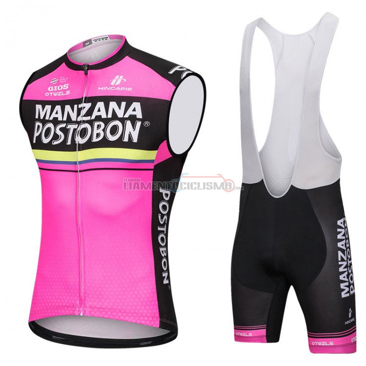 Gilet Antivento Manzana Postobo Rosa