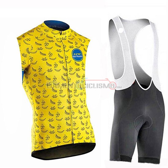 Gilet Antivento Northwave 2019 Giallo