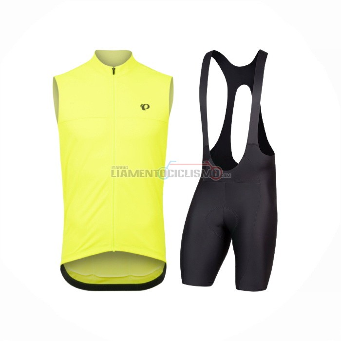 Gilet Antivento Pearl Izumi Manica Corta 2021 Giallo