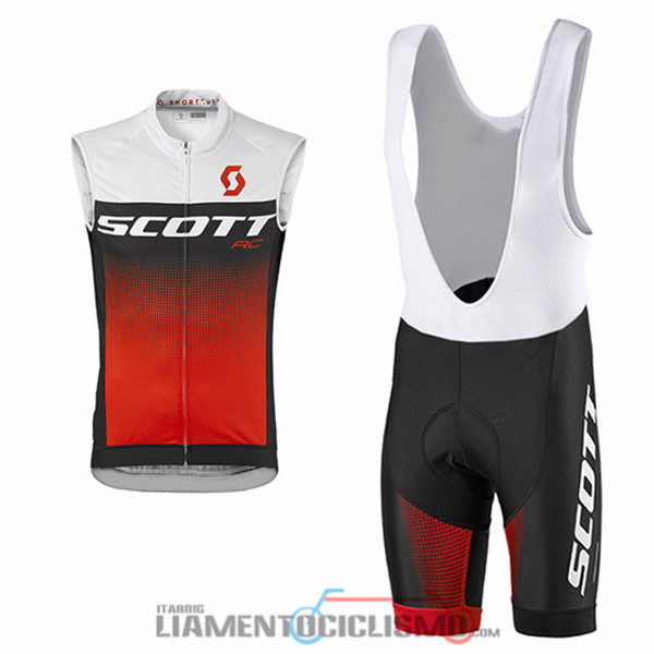 Gilet antivento Scott 2017 Rosso