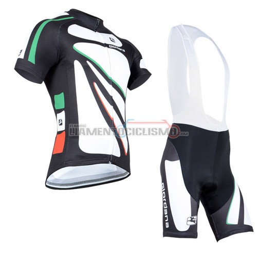 Abbigliamento Ciclismo Giordana 2014 nero e bianco