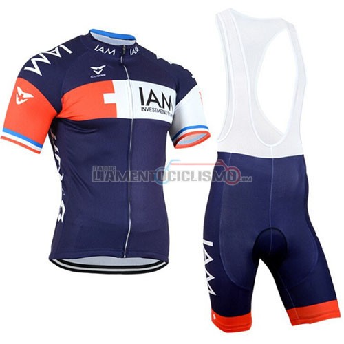 Abbigliamento Ciclismo IAM 2015 bianco e blu