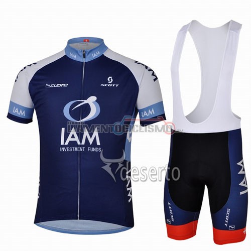 Abbigliamento Ciclismo IAM 2016 blu e bianco