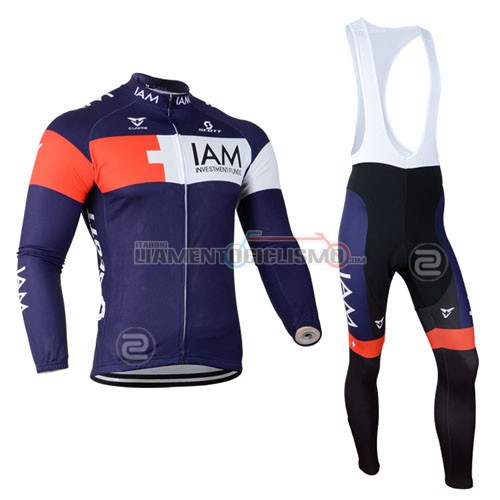 Abbigliamento Ciclismo IAM ML 2015 bianco e blu