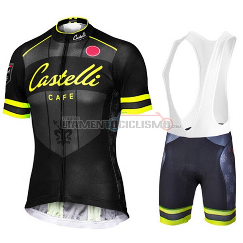 Abbigliamento Ciclismo Castelli 2015 nero e giallo