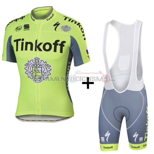 Abbigliamento Ciclismo Saxo Bank 2016 verde