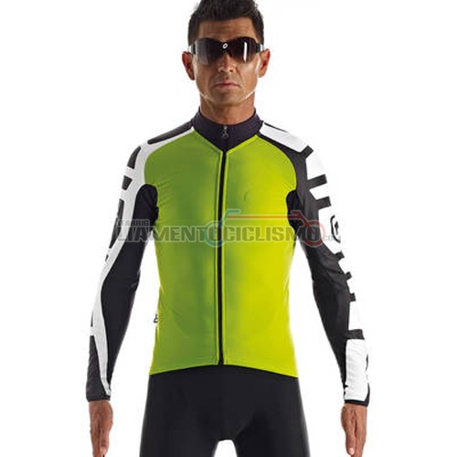 Abbigliamento Ciclismo Assos ML 2014 bianco e verde