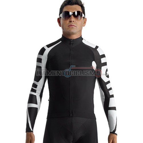 Abbigliamento Ciclismo Assos ML 2014 bianco e nero