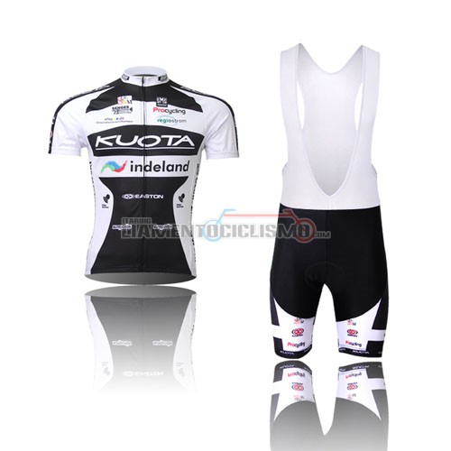 Abbigliamento Ciclismo KUOTA 2010 bianco e nero