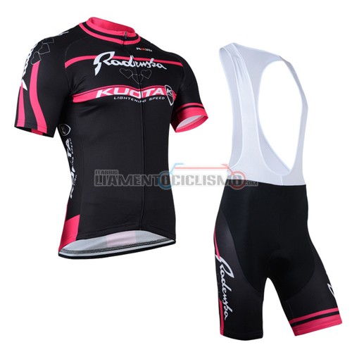 Abbigliamento Ciclismo KUOTA 2014 nero e rosso