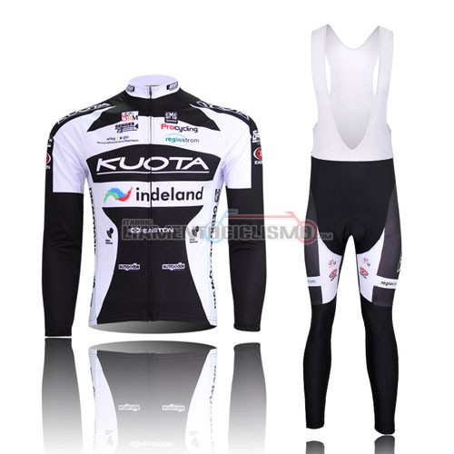 Abbigliamento Ciclismo KUOTA ML 2010 bianco e nero