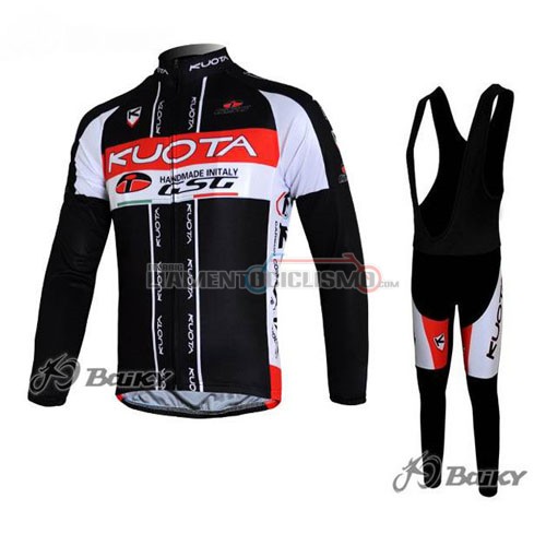 Abbigliamento Ciclismo KUOTA ML 2011 nero e rosso